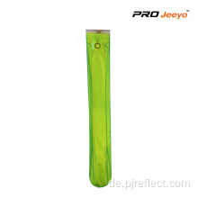 Reflektierendes PVC Grün Sicherheits LED Slap Band